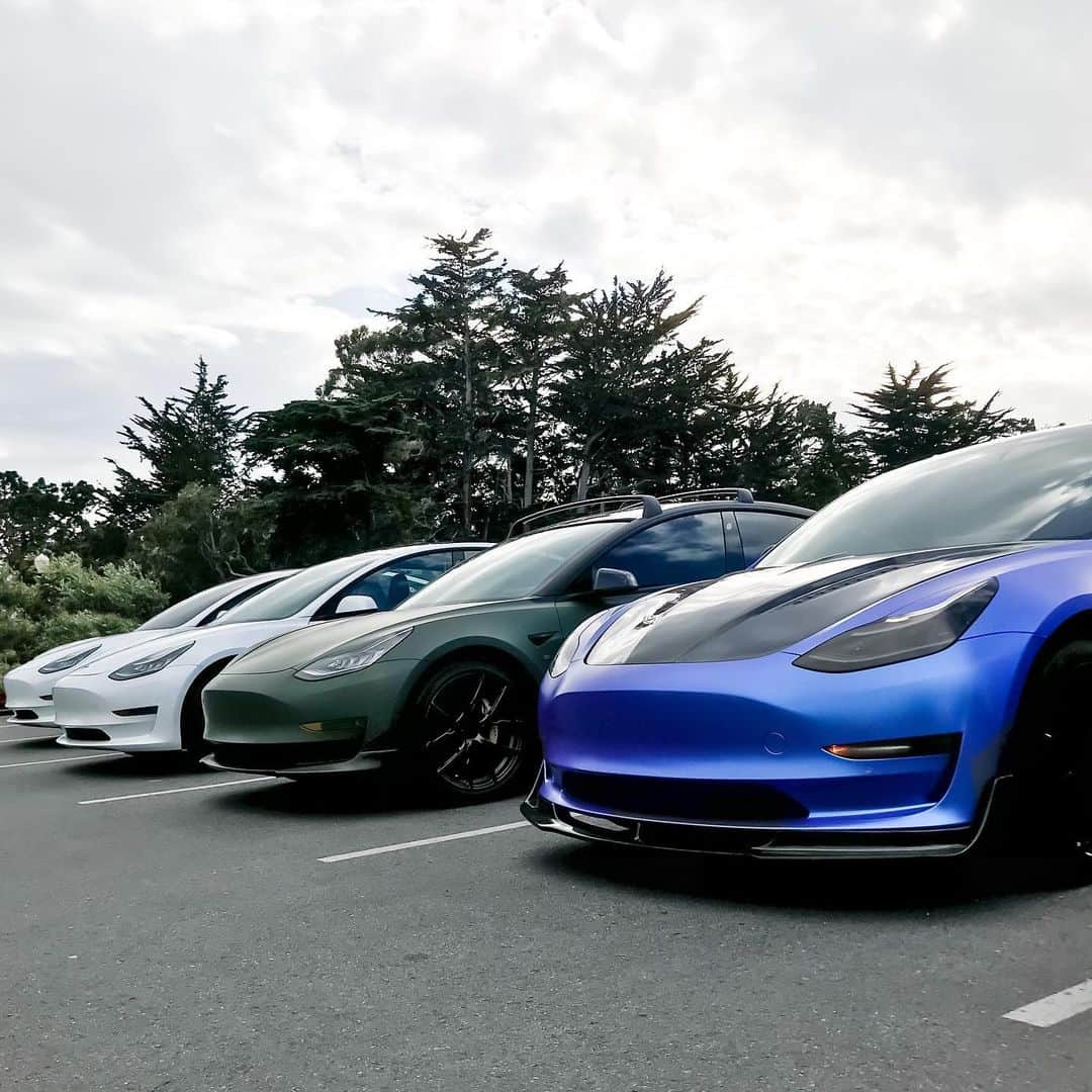 Changement de couleur de carrosserie Tesla