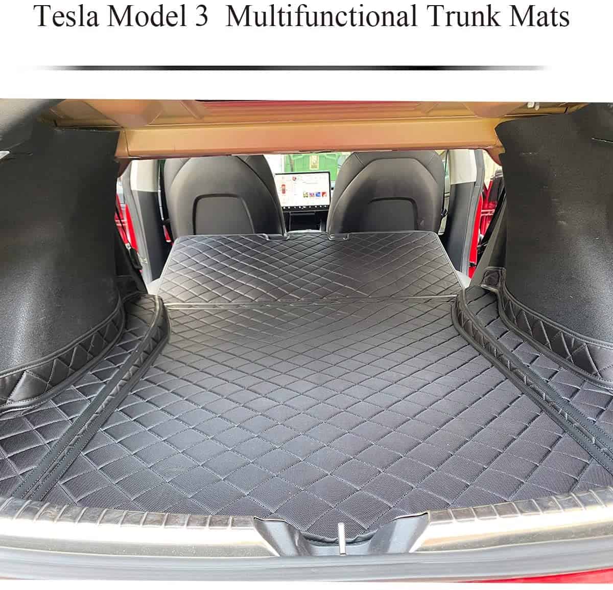 Tapis de sous coffre arrière Tesla Model 3 Y - Tesmile