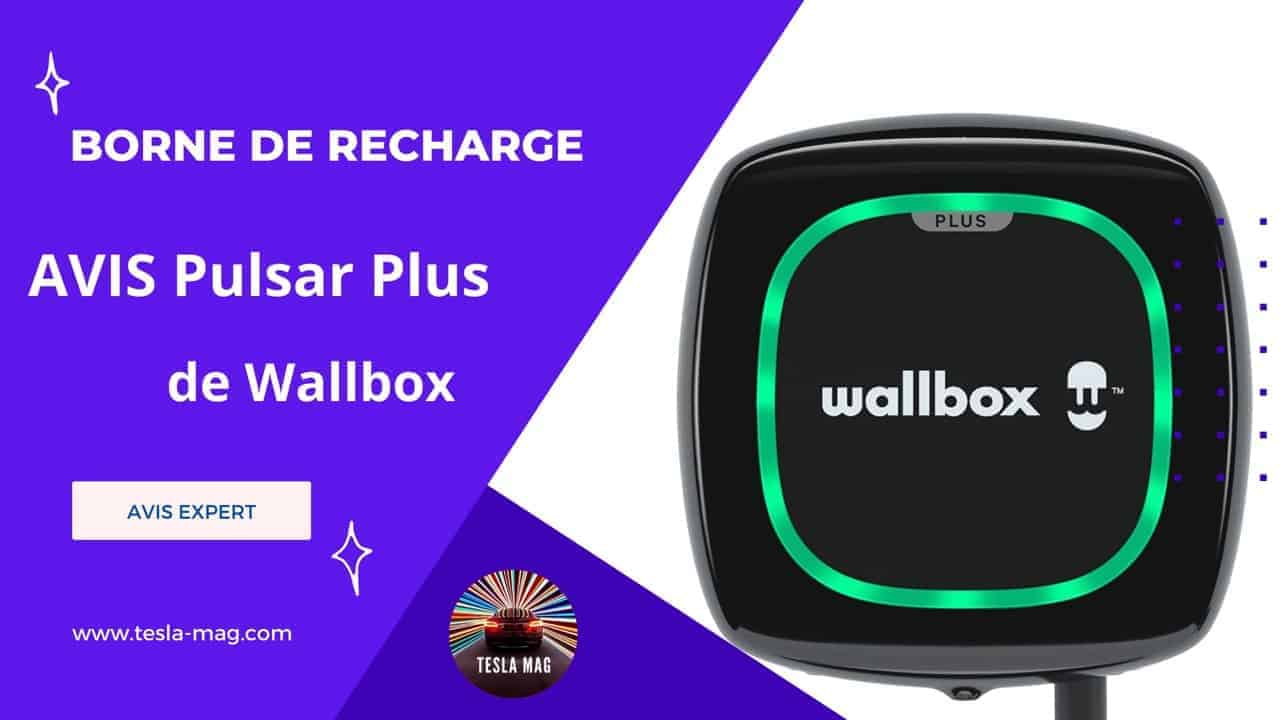 Borne de recharge Wallbox Pulsar Plus Type 2 Câble de recharge 5m