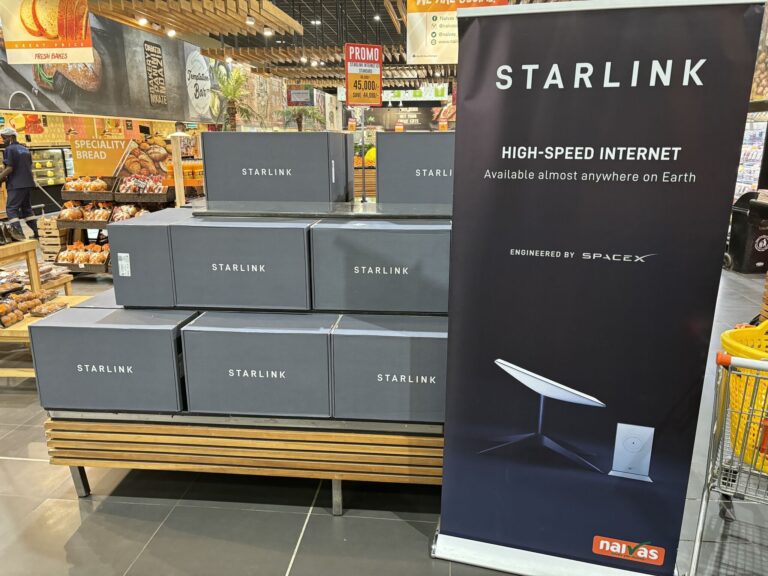 Starlink révolutionne l’accès à Internet dans un supermarché de Nairobi