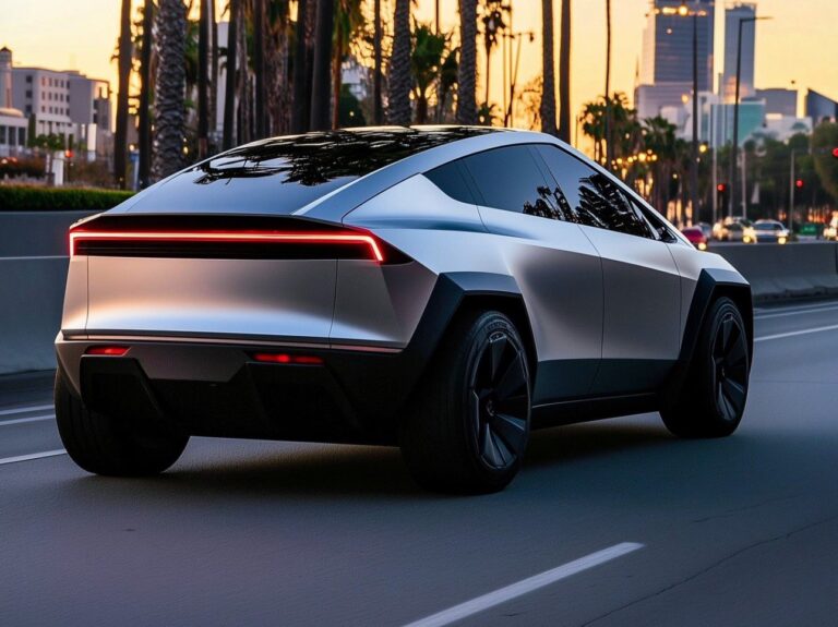 Photo incroyable d’une Tesla Model Y aux allures de Cybertruck