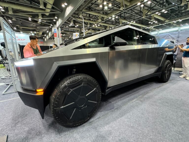 Le Tesla Cybertruck en Vedette au Salon de l’Auto de Kintex, Corée du Sud