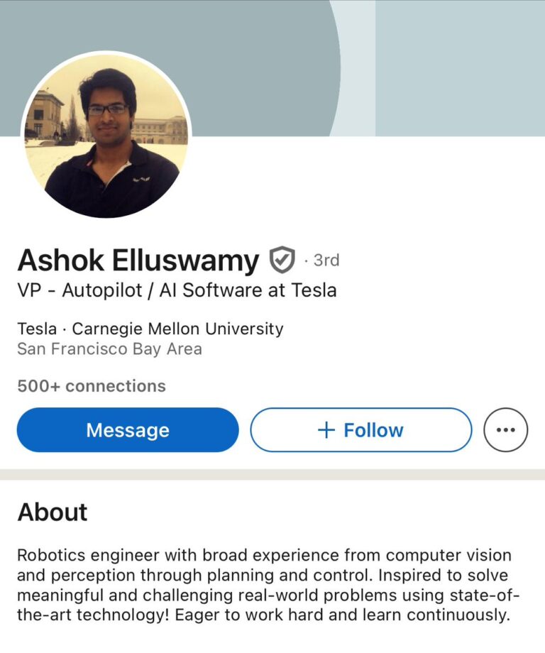 Promotion chez Tesla, Ashok Elluswamy devient VP logiciel AI