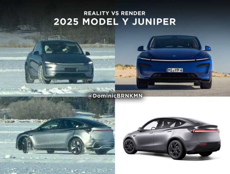 Tesla Model Y Juniper: les premières images sans camouflage