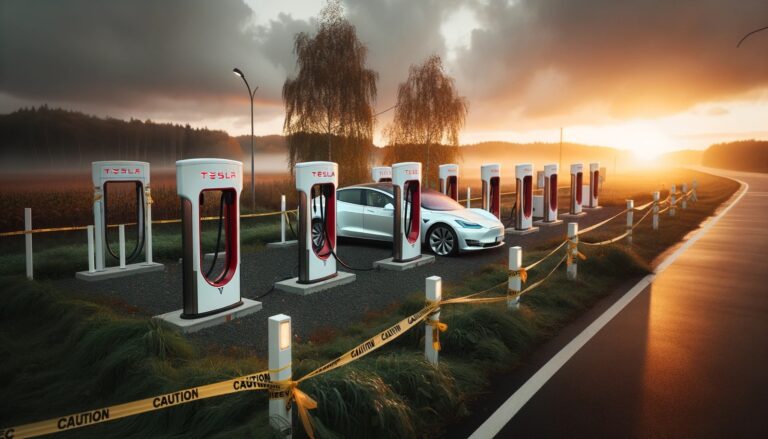 New Tesla Supercharger Site at Sheffield Meadowhall Retail Park