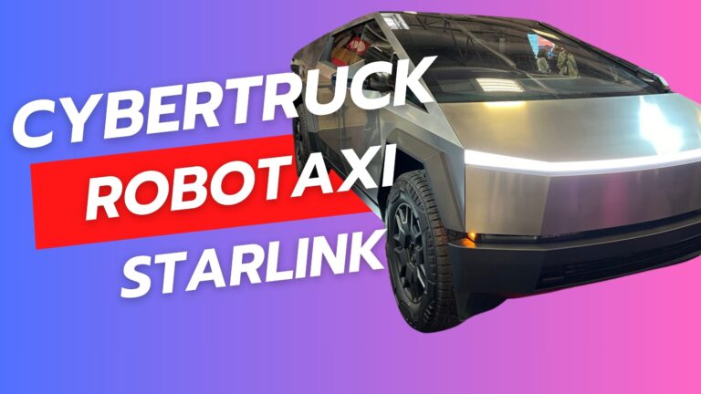 Cybertruck, Robotaxi and Starlink on the Program!