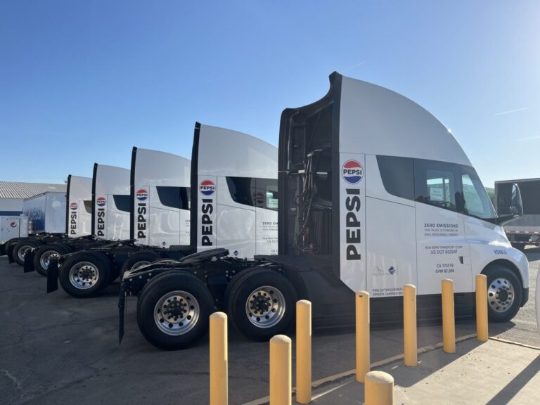 Tesla Will Soon Deliver 50 Additional Semis to PepsiCo, Bringing Company’s Fleet to 86 Vehicles