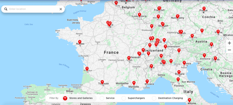 Checklist and evaluations of Tesla issues of sale in France