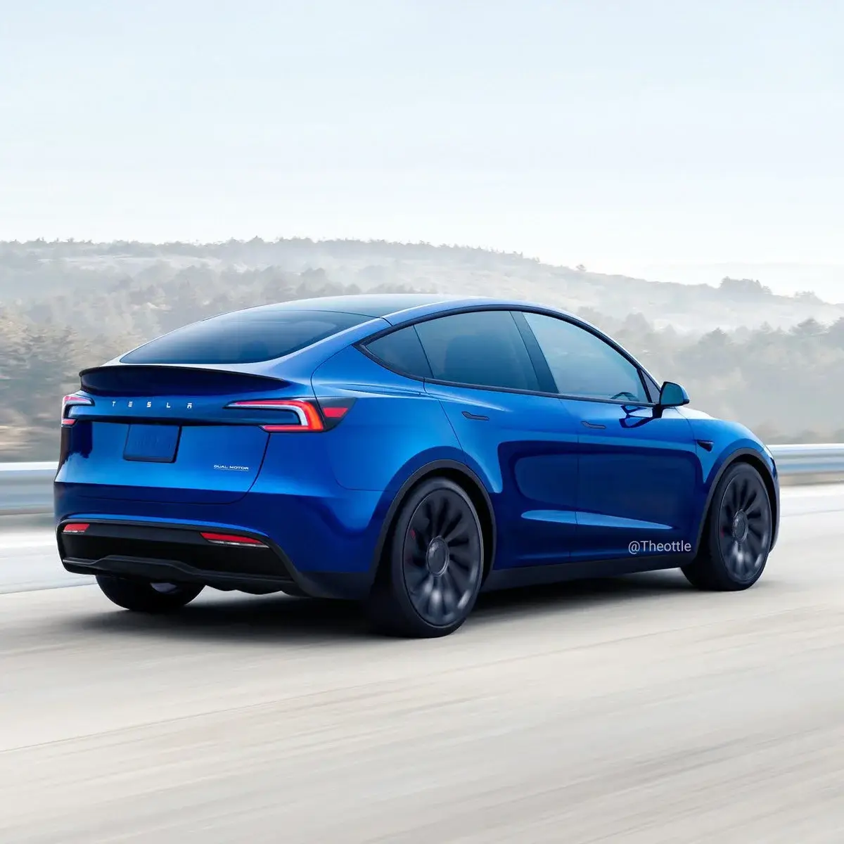 Tesla Model Y rendu 2