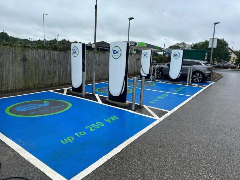 EV On The Move: New Ultra Fast Charging Hub Opens in Cleckheaton