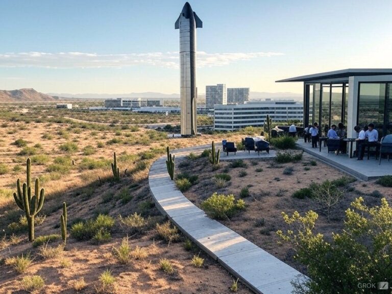 SpaceX’s Bold Vision for Starbase: A City of the Future on Texas Soil